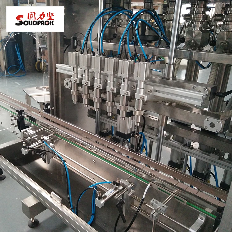 High quality factory price Automatic 6 heads cylinder piston filling machine