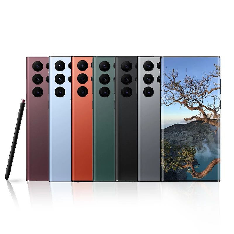 Best Sale original Warranty 120hz GSM+WCDMA unlocked Android phones for Samsung S22 Ultra S21+ S20 S10