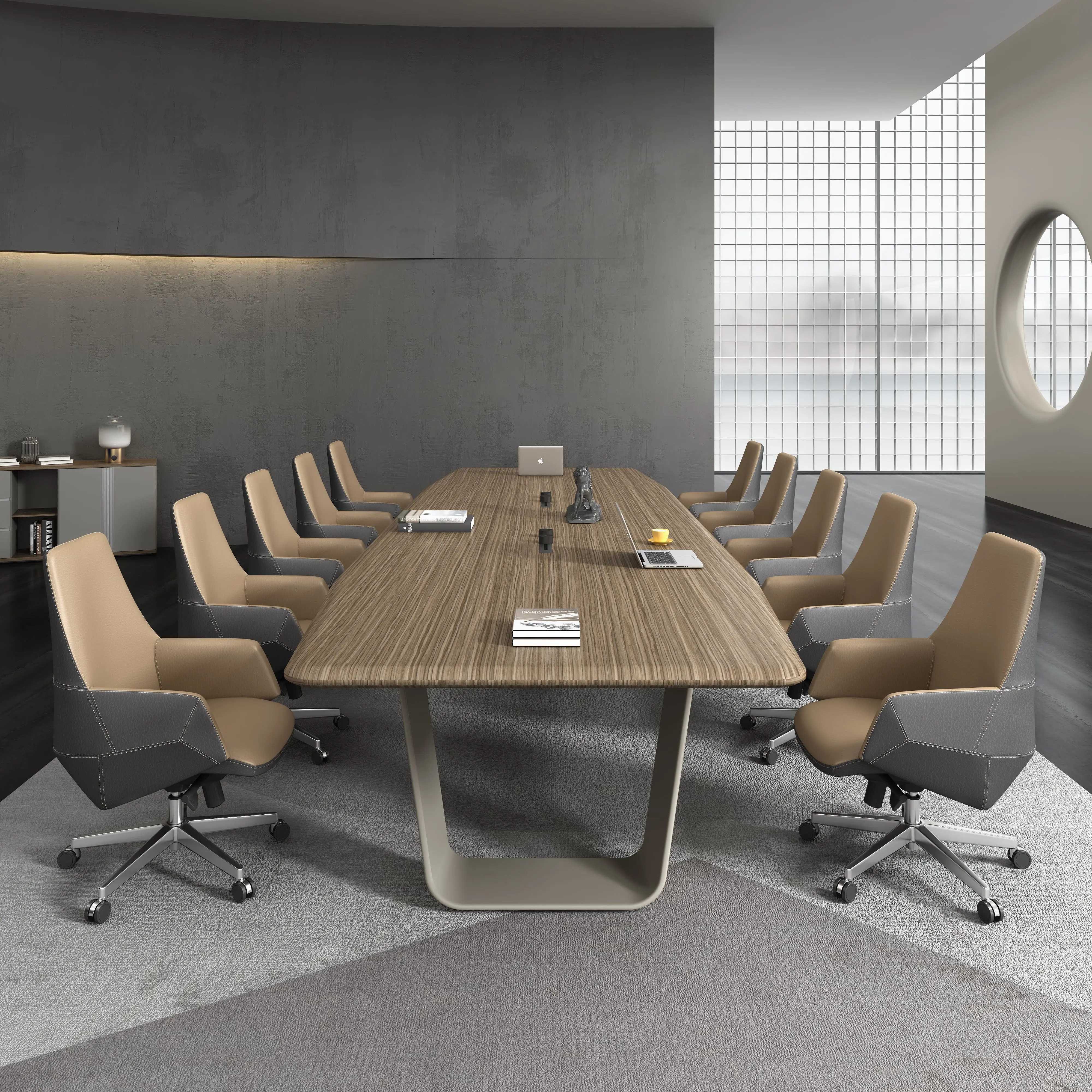 High Quality Modern Boardroom Meeting Table Office Furniture Conference Room Desk Board Room Table