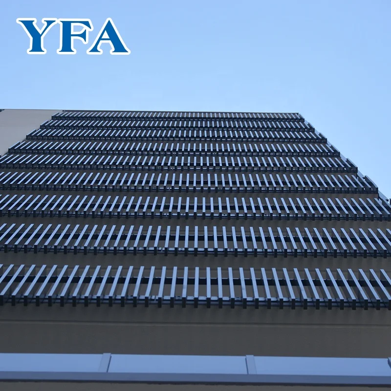 New style customized square pipe balcony balustrade