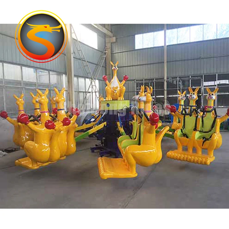 China Professional Amusement Park Thrill Swing Kangaroo Jump Rides for Family Playground