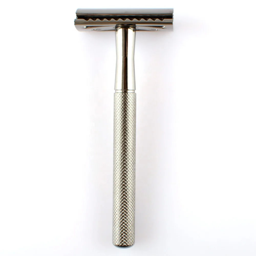 Ready to ship High Quality Customized Eco-friendly Matte Black Double Edge Safety Razor