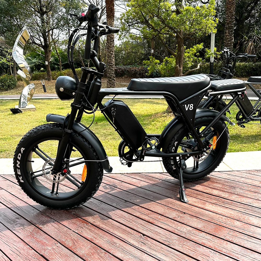 Оригинальный электровелосипед Fatbike Electrische Ouxi V8 250 Ватт Fiets Eu склад Ebike 48v 15ah электрический велосипед с толстыми шинами