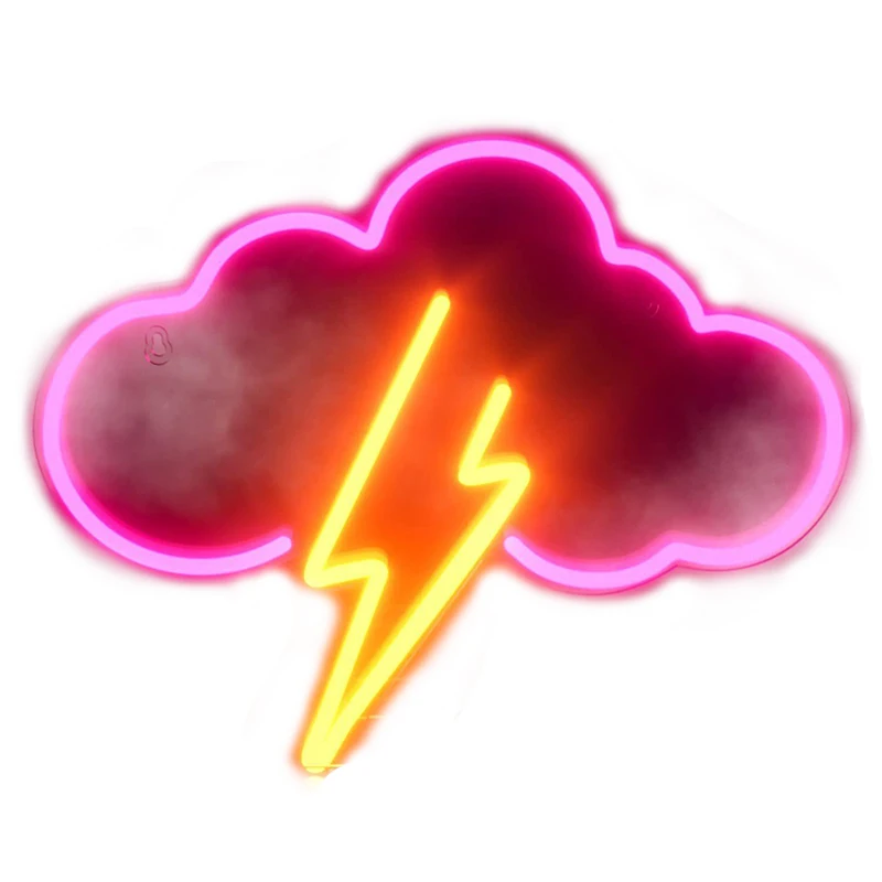 neon sign custom light Cloud Light Up cloud Neon Lamp for Wall Decor Bedroom acrylic base plate