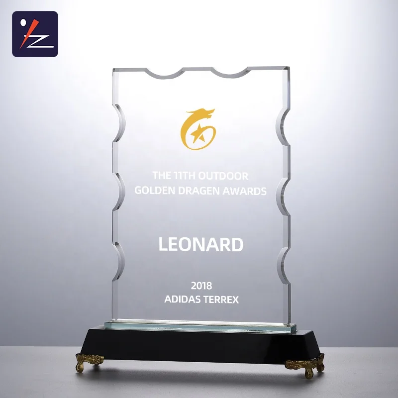 Wholesale new design crystal trophy award