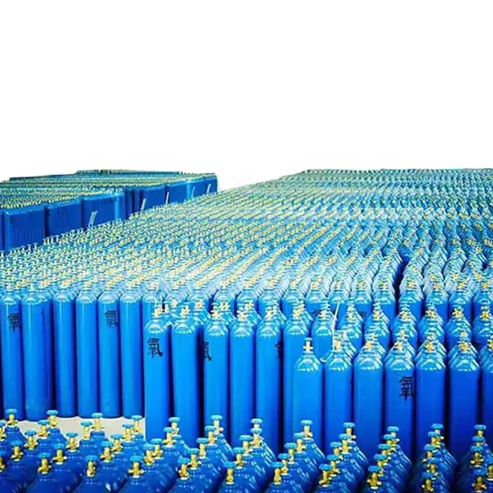 Низкая цена 40L 150Bar чистый медицинский кислородный газ в бутылках Китай поставщики кислородных