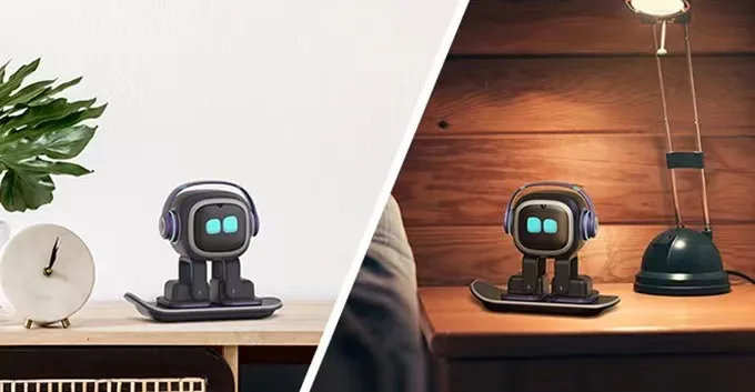 Intelligent Companion Robot Toy Voice Recognition Emotional Interaction Communication Children Adult Electronic AI Toys