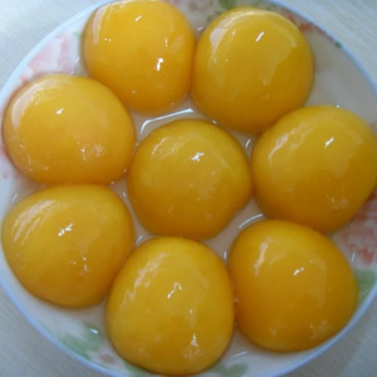 Chinese Sweetness 820g Yellow Peach Slices Stuff Canned Food