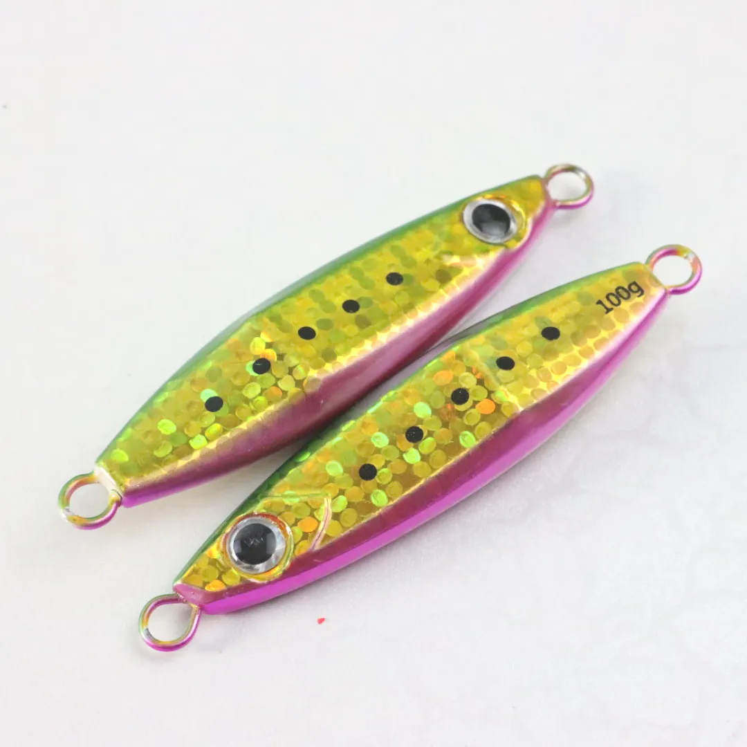 In stock 80g 100g Japanese Quality  Shinny Metal Jigs Switch Jigging Lure Lead Fishing Lure Jigbait