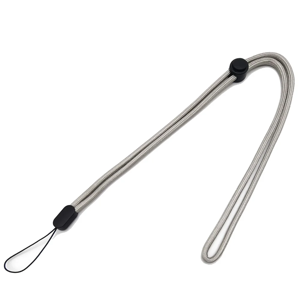 Adjusting Neck Rope Mobile Phone Long Neck Lanyard Solid Color Thick Round Rope Bluetooth Speaker Intercom Woven Neck Rope