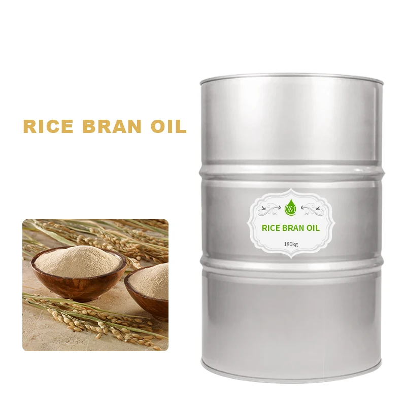 Чистое органическое натуральное масло рисовых отрубей торговой марки для мыльной косметики