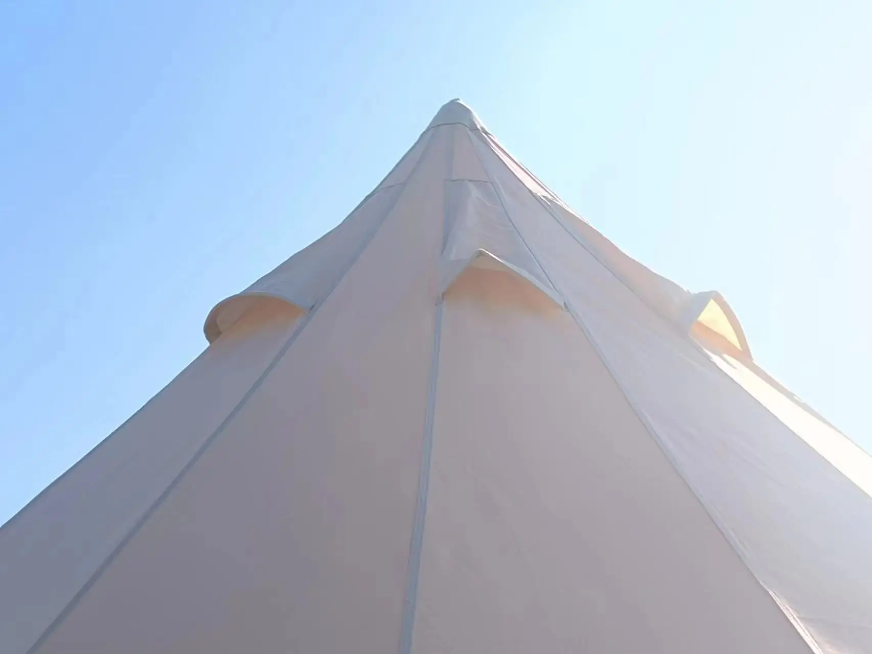 2024 Hot Sale 3M/4M/5M/6M/7M Outdoor Camping Luxury Yurt Zelt Glamping 4 Season 5-12 Persons Family Canvas Oxford Bell Tent