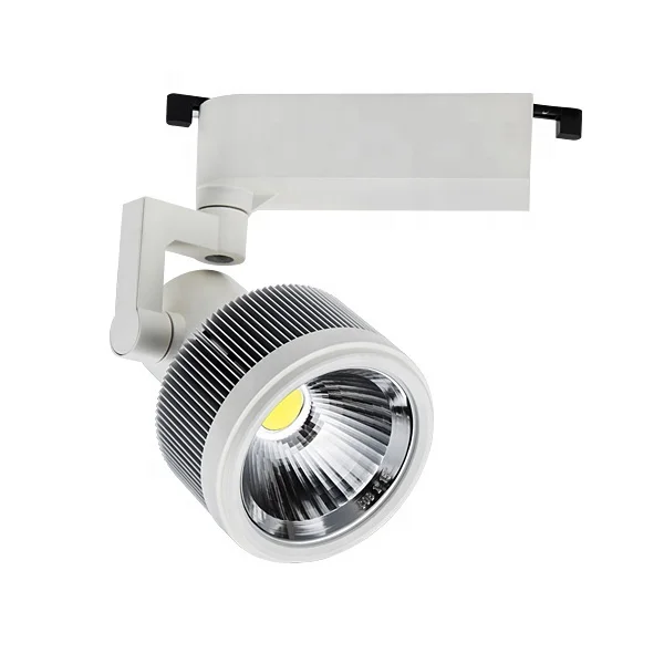 Led cob 30W track spotlights exhibition hall show room spot lightings hotel shopping mall light track lighting