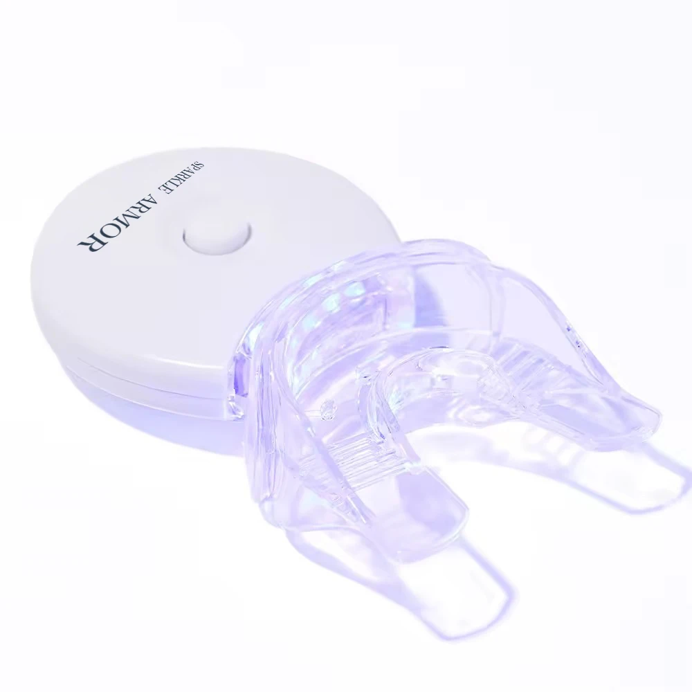 Wholesale CE Approved Teeth Whitening Blue Cold Light 10 Minute Timer Home Tooth Whitening Led Kit Private Logo