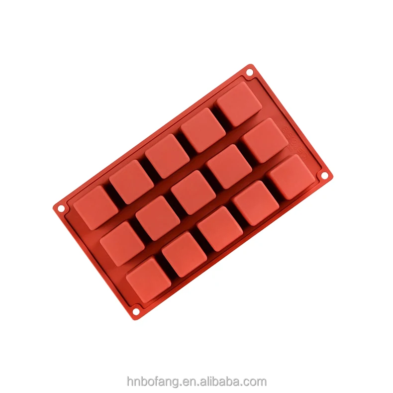 Food Grade Make Dessert Brownie and Ice Cream Non-toxic Cube ice cubes silicone mold