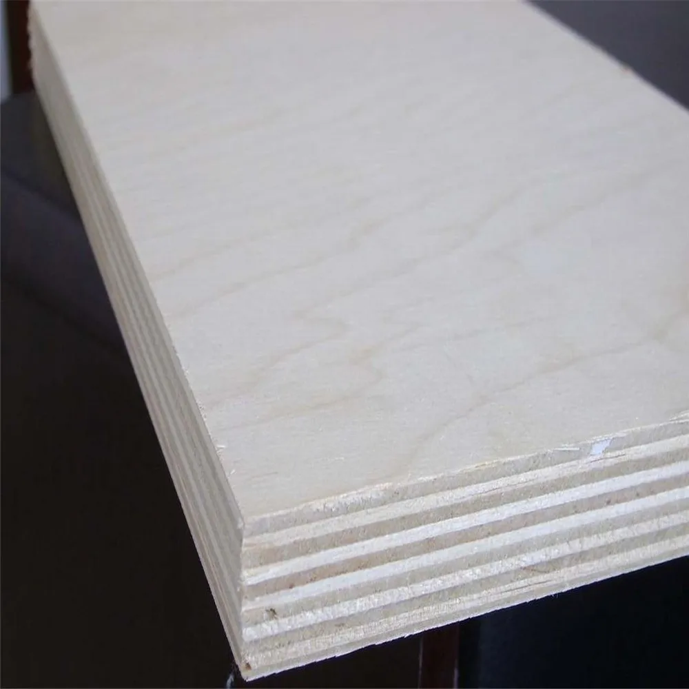 1200x2400mm cheap price Hot selling Natural Birch Okoume Bintangor Veneered Commercial Furniture Plywood