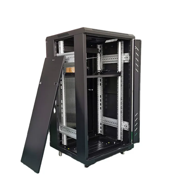 Fan Unit For Ip67 Power Switch Lock Pole Telecoms Server With Cooling Vertical Wall Mount 12U Outdoor Network