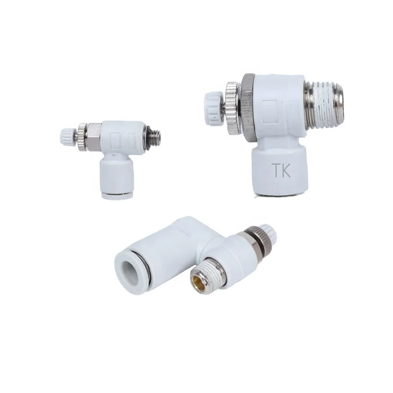 SMC Type AS Series Elbow Type Speed Controller