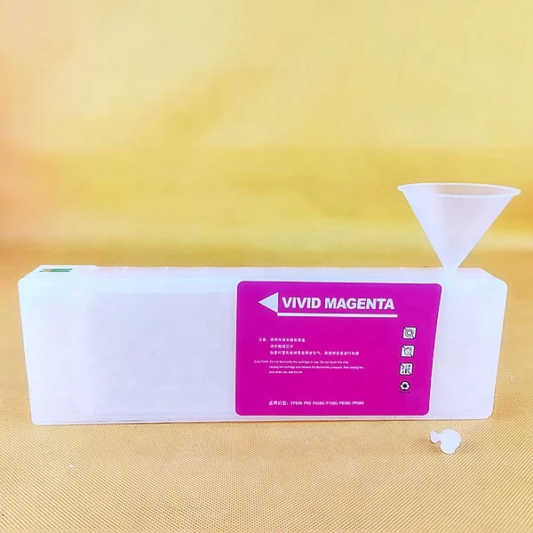 Многоразовый картридж 700 мл для принтера Epson Surecolor P6000 P6070 P6080