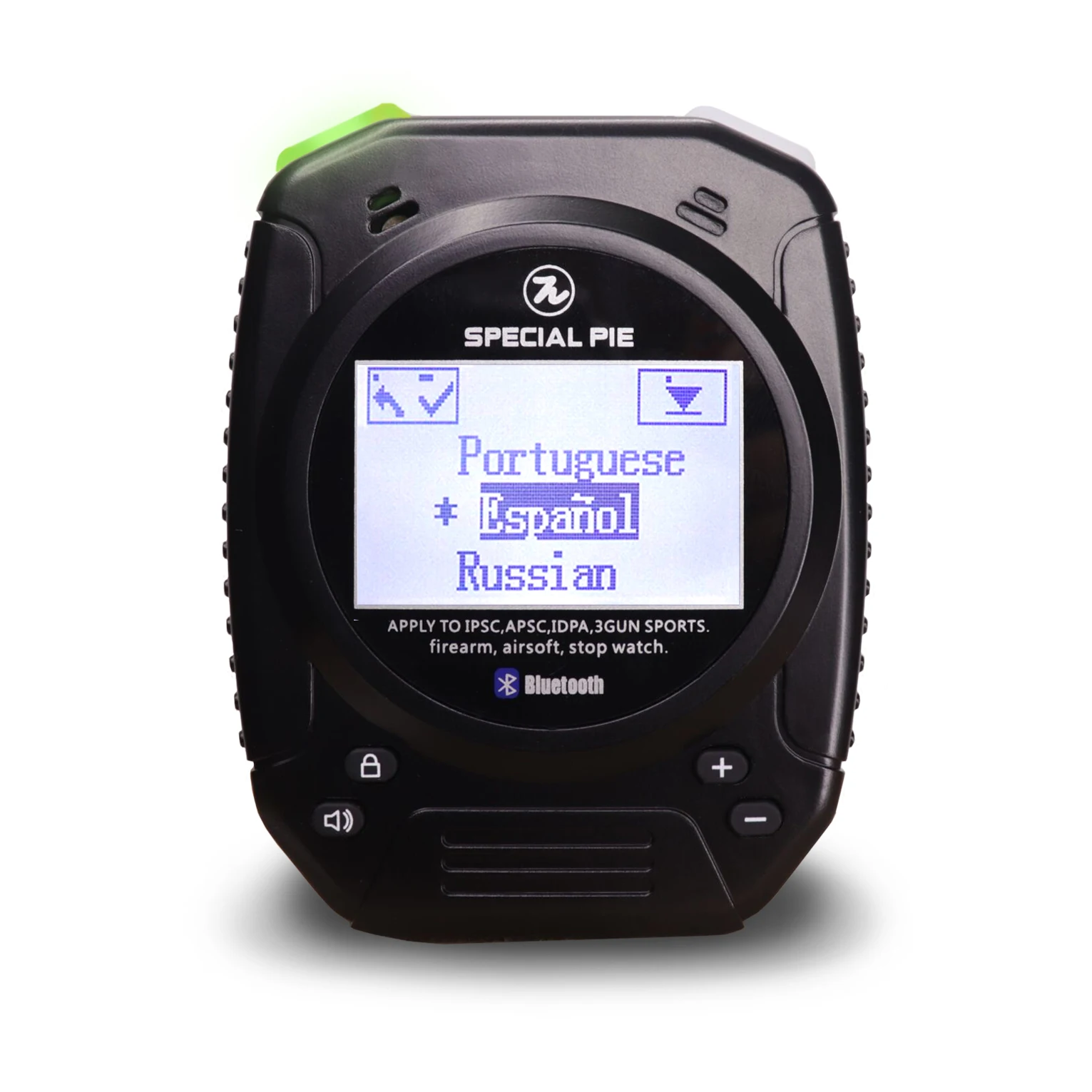 M1A2 Temporizador de disparo compatible con espanol utilizado para entrenamiento y competition de tiro IPSC UPSC