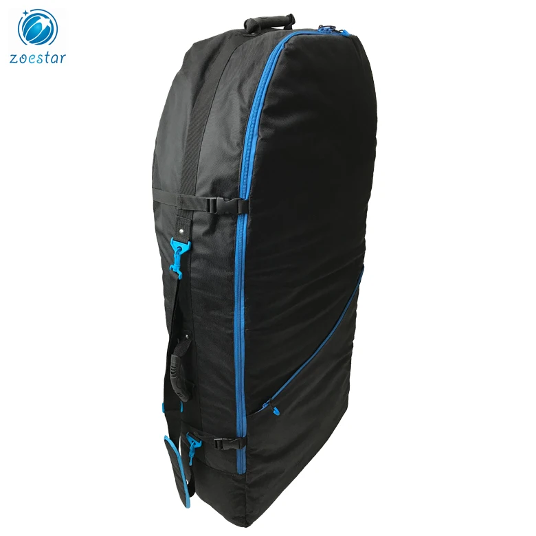 Padded Surfing Bodyboard Carry Tote Bag with Wheels Lightweight Surf board Storage Rolling Bag