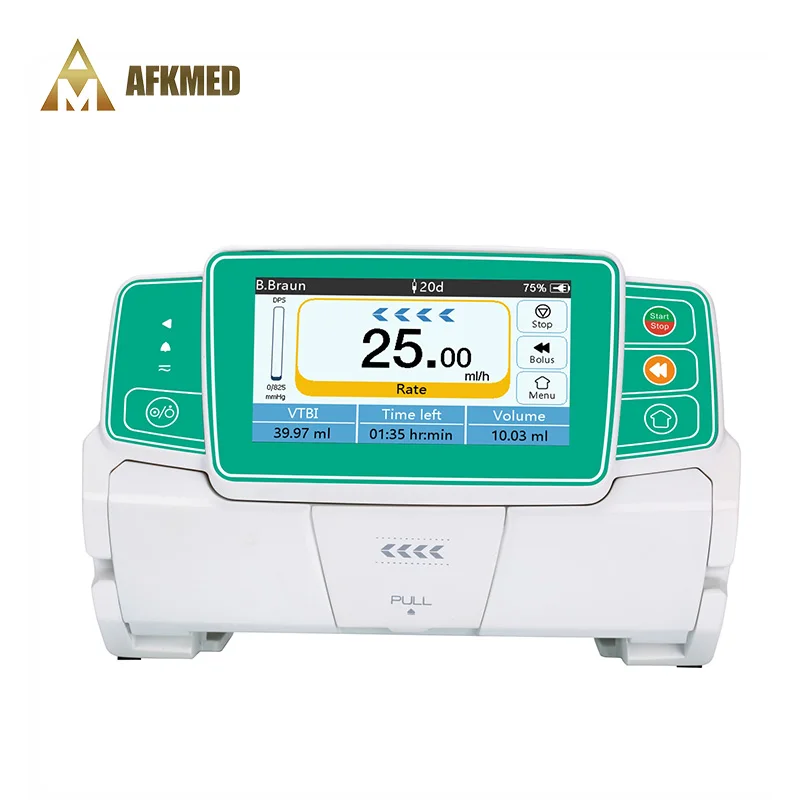 Medical Electric Syringe Pump Single Channel Infusion Syringe Pump