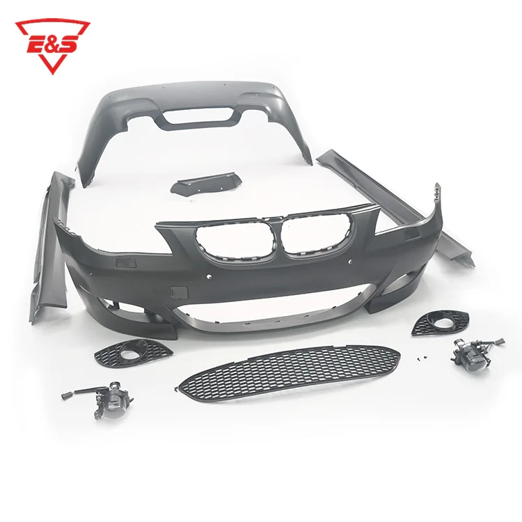 Top Sale Car M5 Style Body kit 2003-2010 For BMW 5 Series E60 body kit with PP material Front Rear Bumper