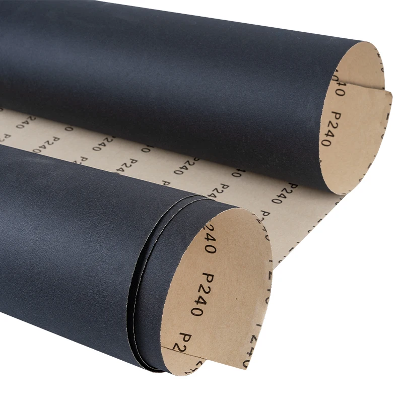 E-wt/F-wt German Kraft Paper Silicon Carbide Sandpaper Jumbo Roll Manufacturer BW91