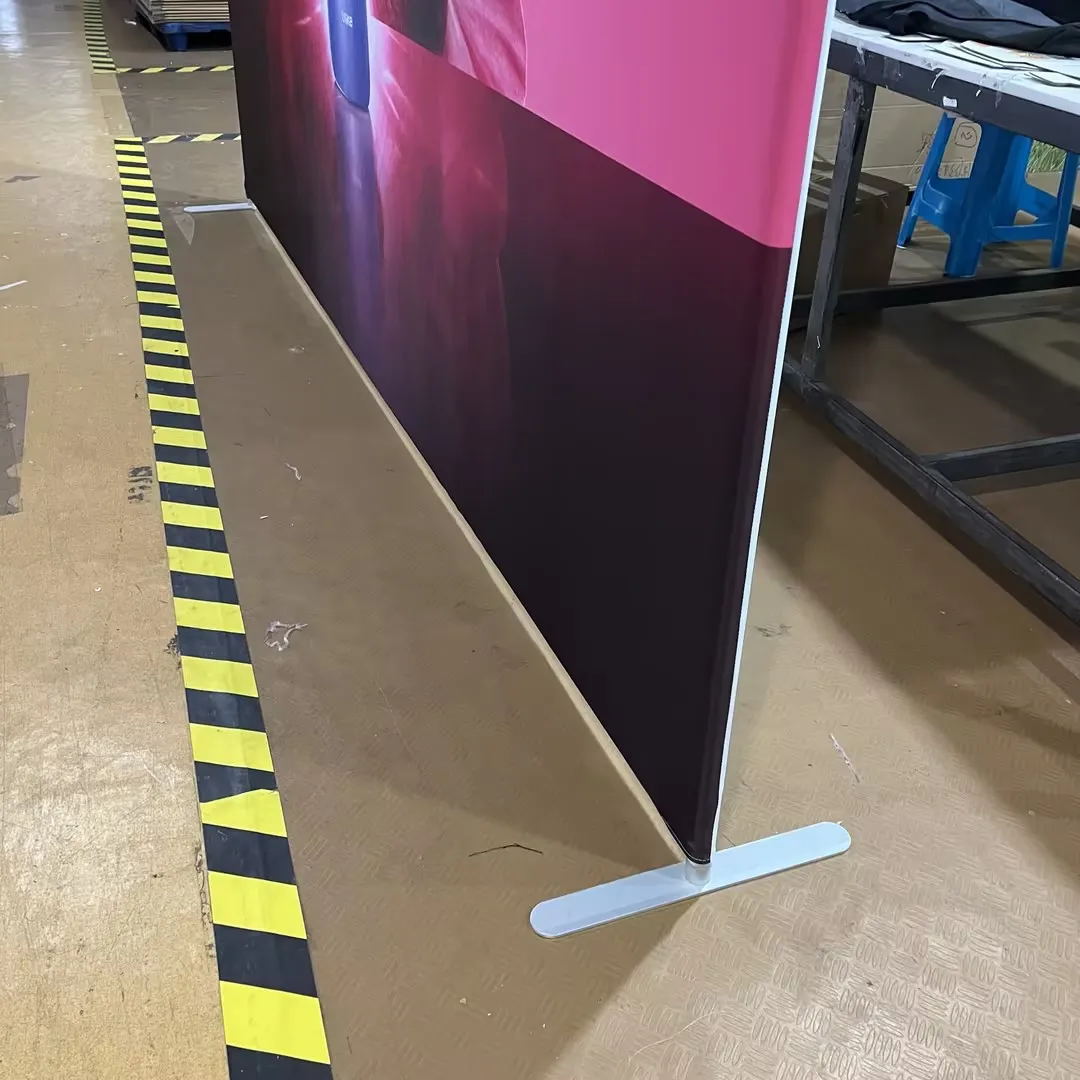 Custom 8ft x 8ft Flower Wall Tension Fabric Backdrop Stand for Weddings & Parties for Automotive & Education