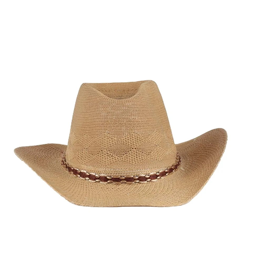 fashion promotional cowboy hat cheap custom cowboy straw hat