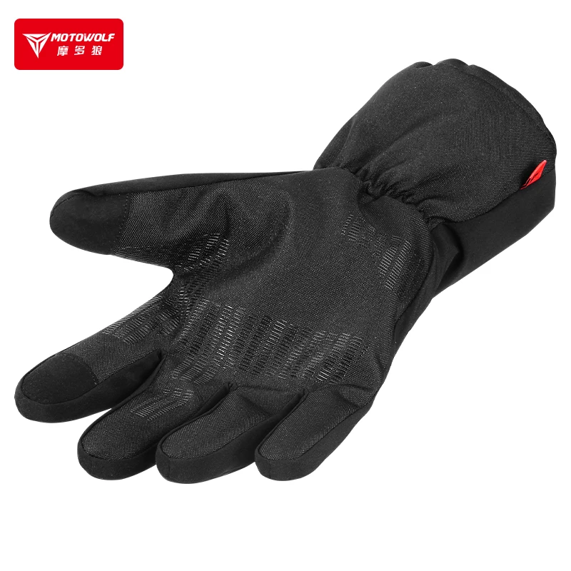 Waterproof gloves cover protection motorcycle racing gloves cover with touch screen function for bicycle