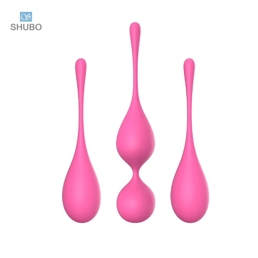 Силиконовые Умные шарики для интима, вагинальные гантели, вагинальные шарики, магнитные кегелевые шарики для женщин, подтягивающие розовые водонепроницаемые