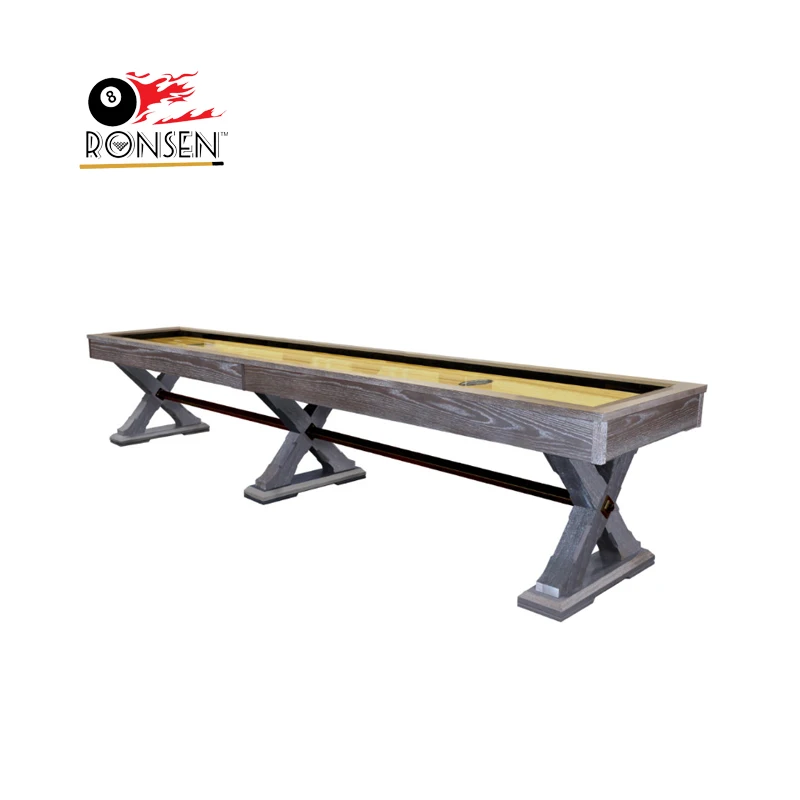 2024 USA Hot Sale Indoor Sports Shuffleboard Sports Game Table with Modern Design 9ft 10ft 12ft 14ft 16ft 18ft 20ft 22ft Size