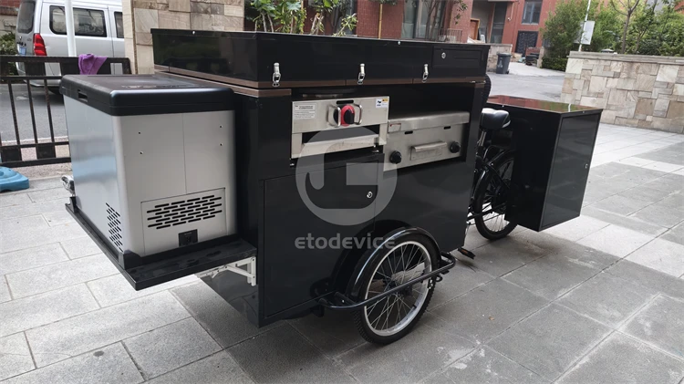 New Electric Vintage Ice Cream Tricycle Used Ice Cream Bike For Sale For Restaurants And Food Shops Raw Material Milk Tea Bike