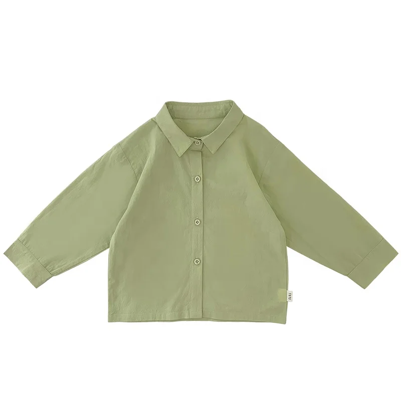 custom Korean style fashion top spring RTS  child blouse kids girl long sleeve shirt