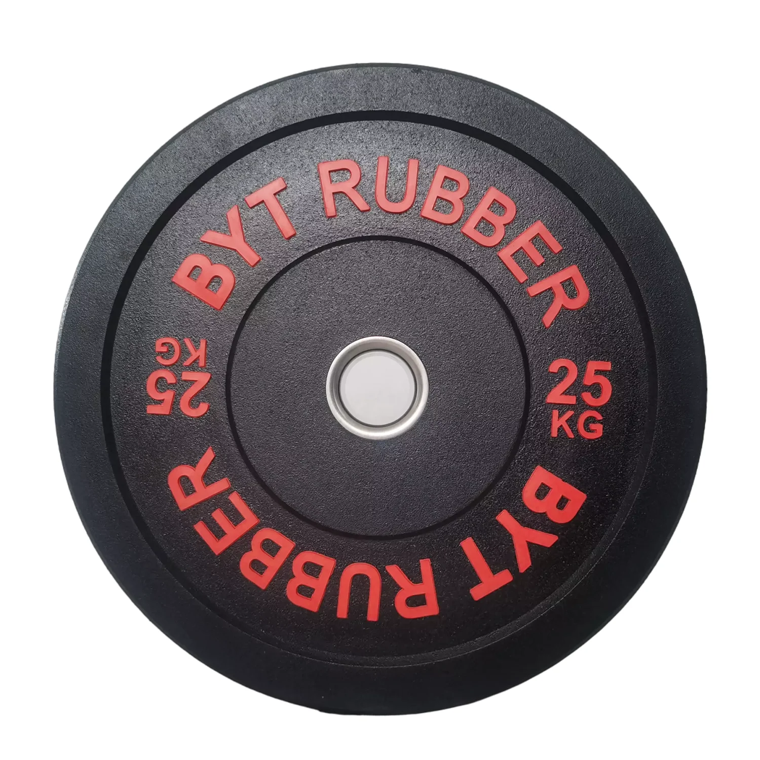 BYT gym equipment weight plates crumb rubber bumper plate lbs