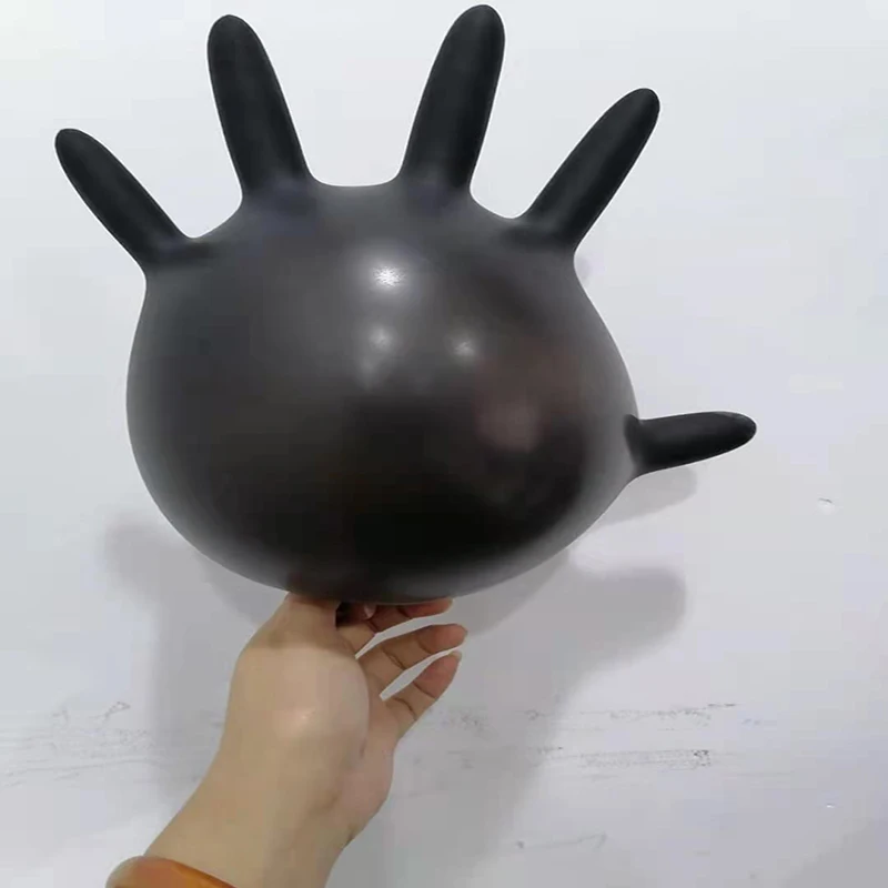 Wholesale Black Powder Free Non-Medical Nitrile Synthetic Guantes With High Quality household Disposable Nitrile Glov
