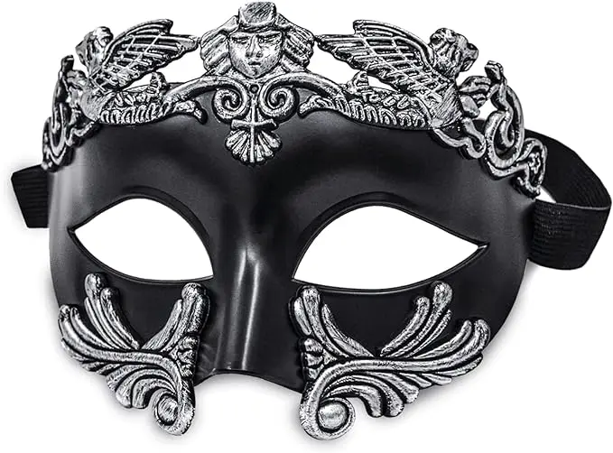 Hot Sale Egyptian Male Greco-Roman Warrior Half Face Venetian Halloween Masquerade Mask