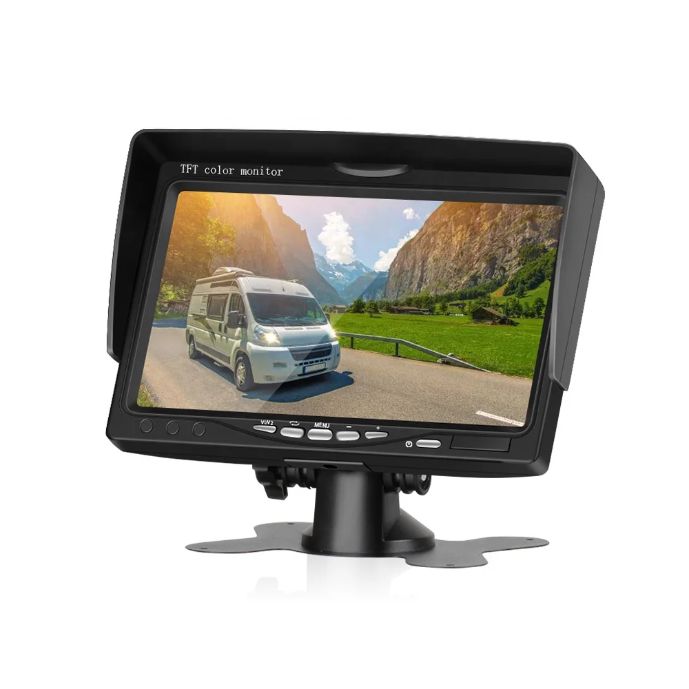 7 Inch LED TFT LCD Car Monitor for Car Rear view Camera DVD Camera STB Satellite Receiver Video Equipment Truck Screen