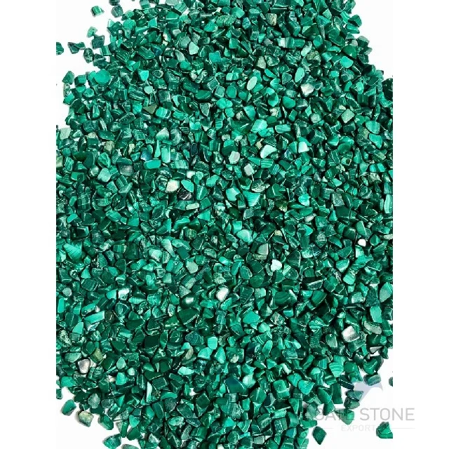 Wholesale Gemstone Polished Malachite Crystals Chips Agate and Amethyst Pendulum Style for Chakra Alignment