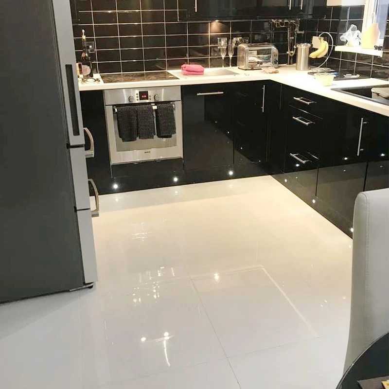 Shopping mall super white Polished porcelain tile 60x60