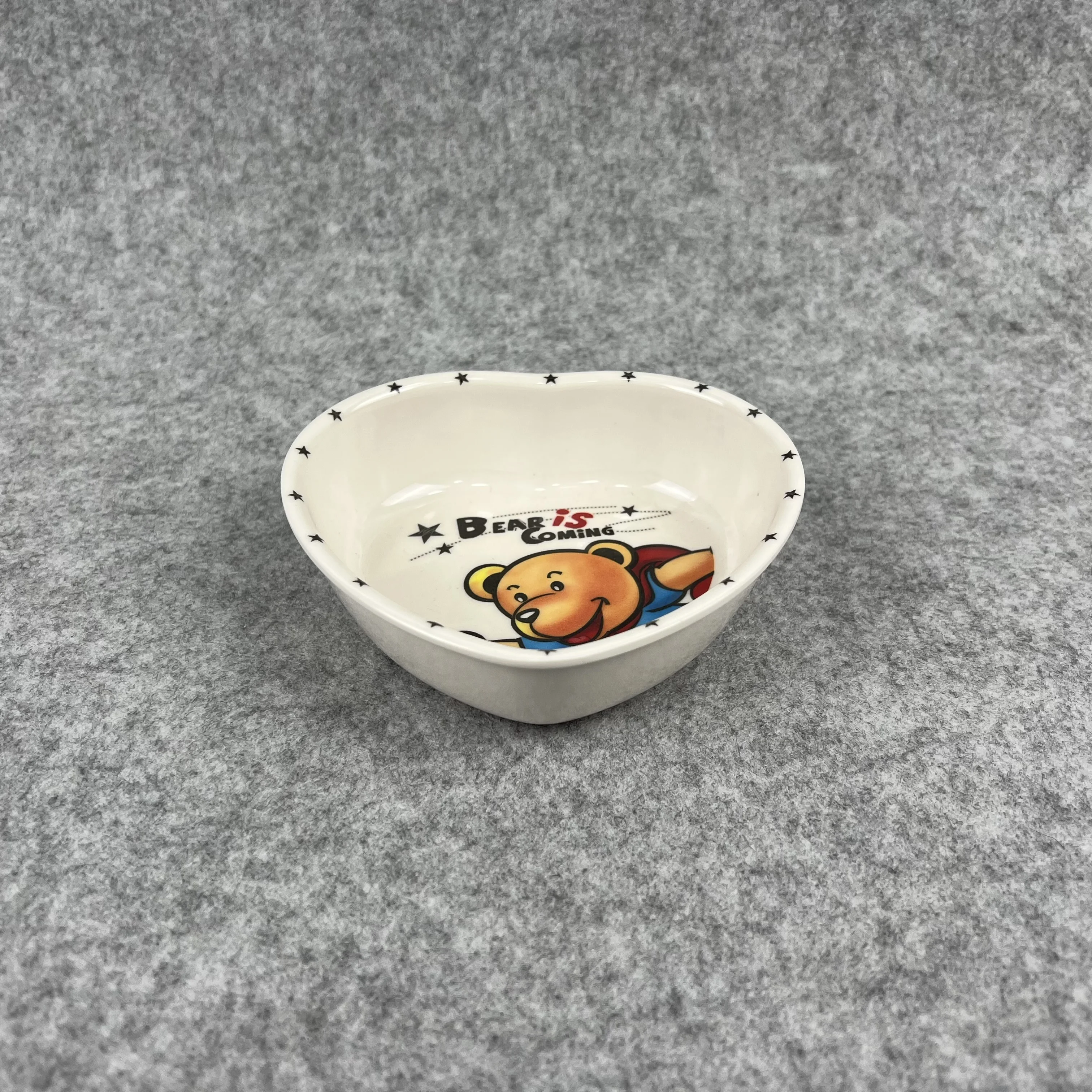melamine kid bowl custom design OEM child serving bowl plastic dinner lovely rice bowl