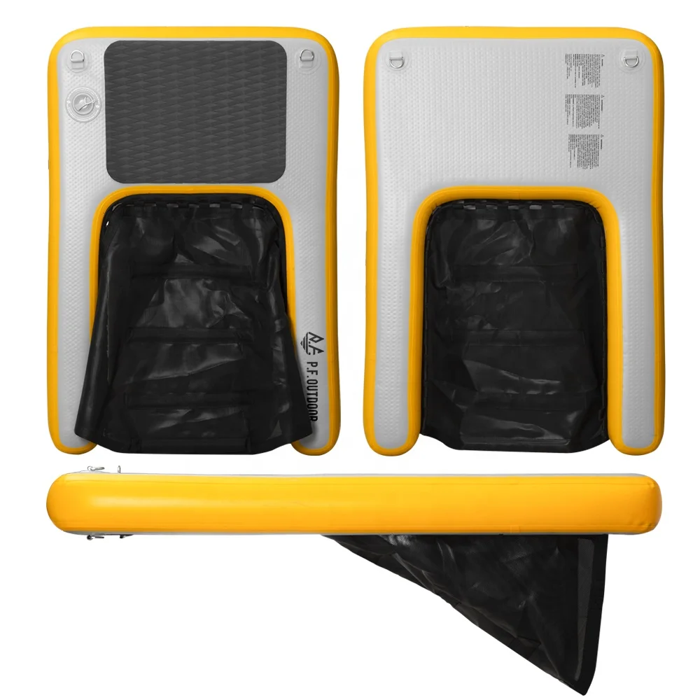 Hot Selling Outdoor Inflatable Stand Up Dog Ramp Big Game Inflatable Water Dog Ramp For Pool And Any Platform