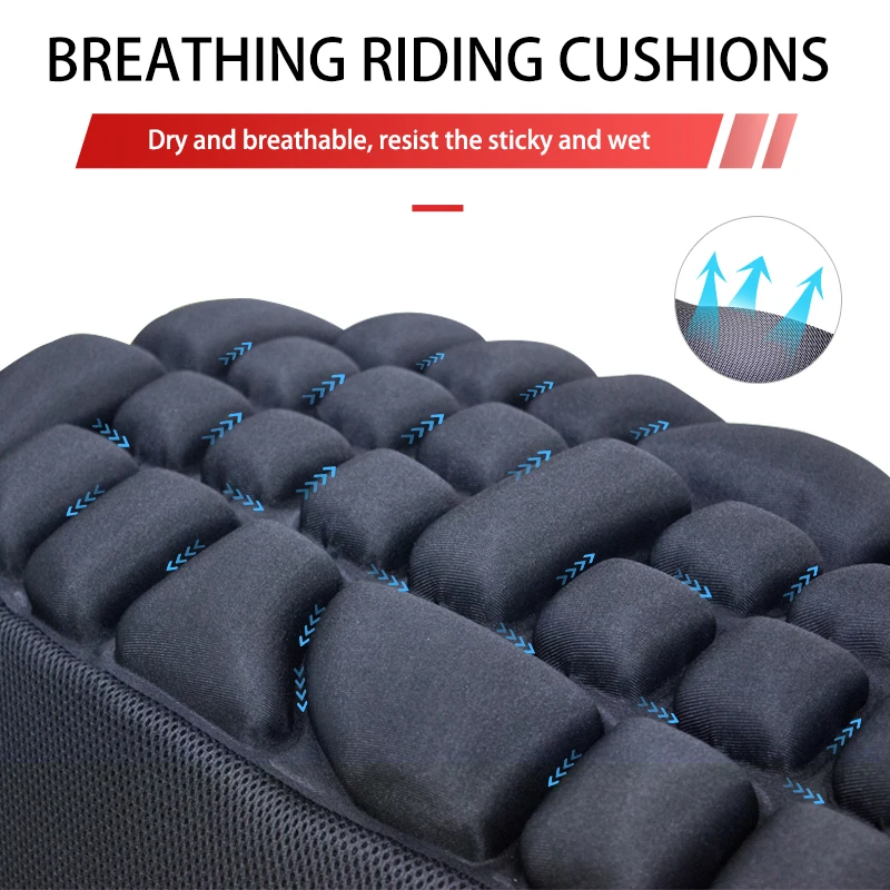 Амортизация 3D, декомпрессионная воздушная подушка для мотоцикла, электрического велосипеда