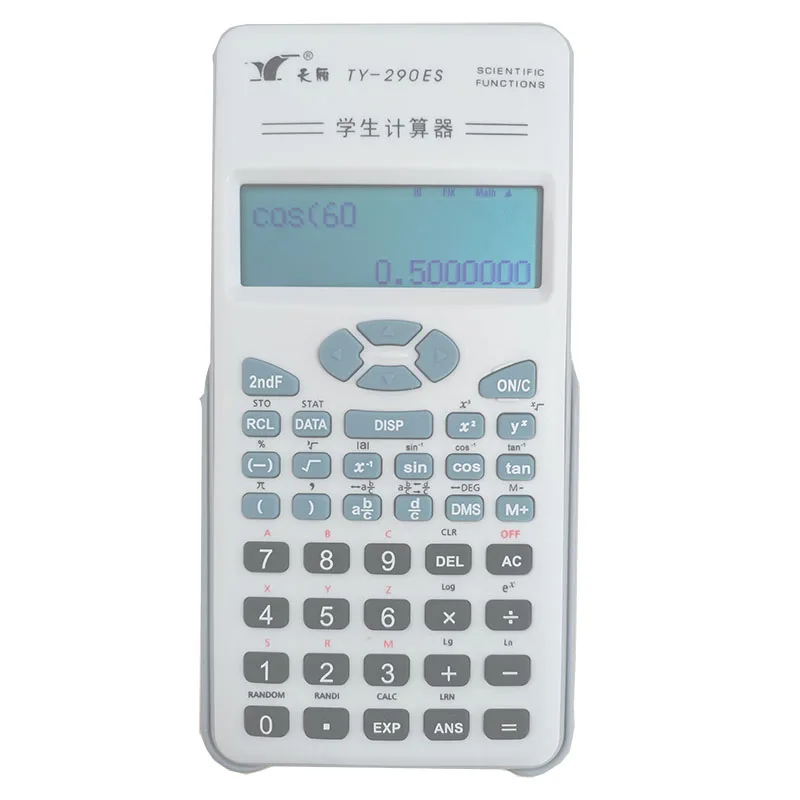 Dot Matrix 10+2 Scientific Calculator Battery Middle School Study Calculator 290 ES with Calculation Function
