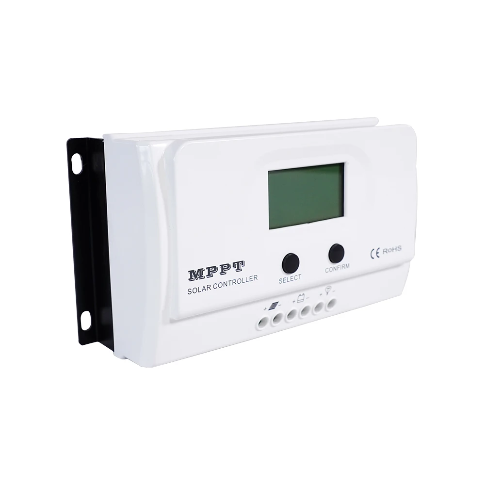 40A LCD Display MPPT Charge Controller 12V 24V Solar Panel Batteries Charger Solar Charge Controller