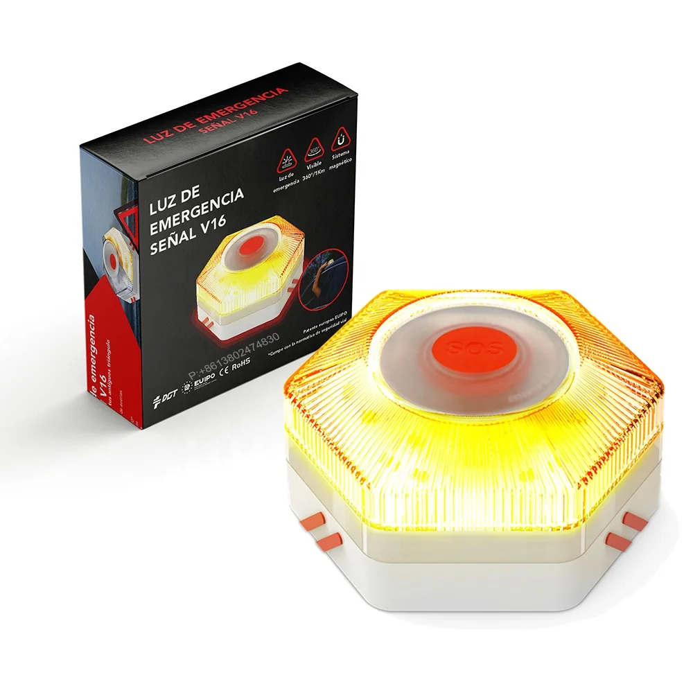 Новое поступление Luz Luces Emergencia V16 Dgt Gps Help Light luz emergencia coche dgt Led De Balizalumin Par Coch