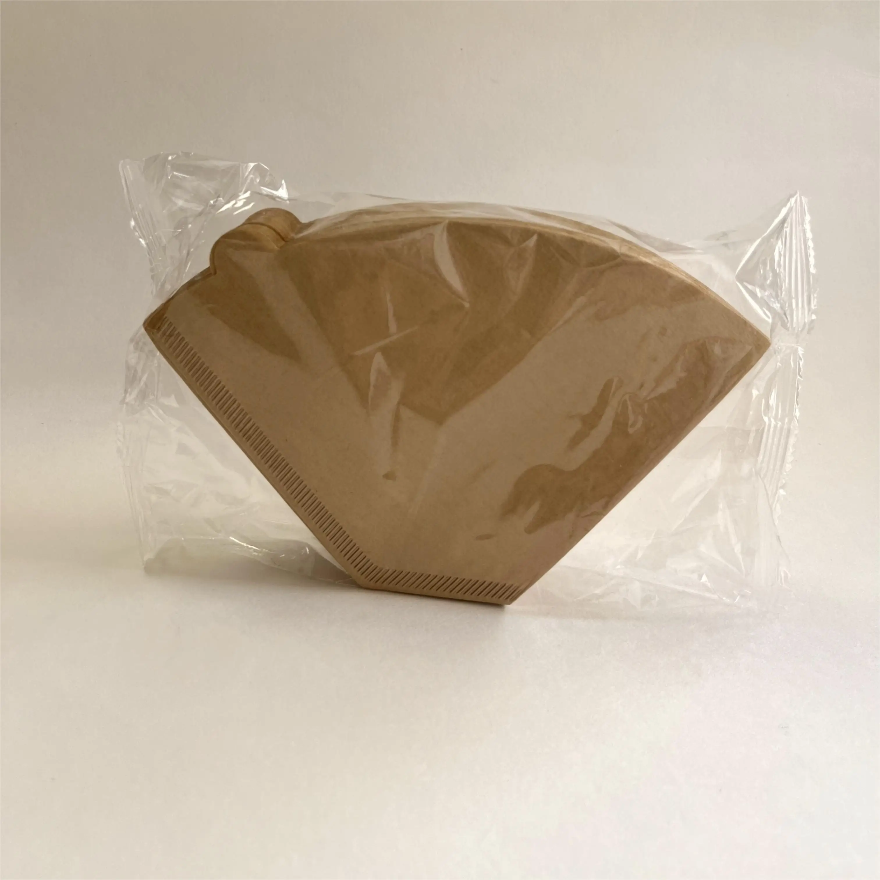 Wholesale low price sector shape coffee filter paper #4