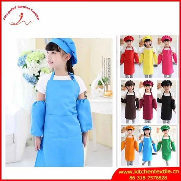 Child Apron Custom Wholesale Cheap Cute Cotton Linen printing Apron Parent Child Gardening Apron