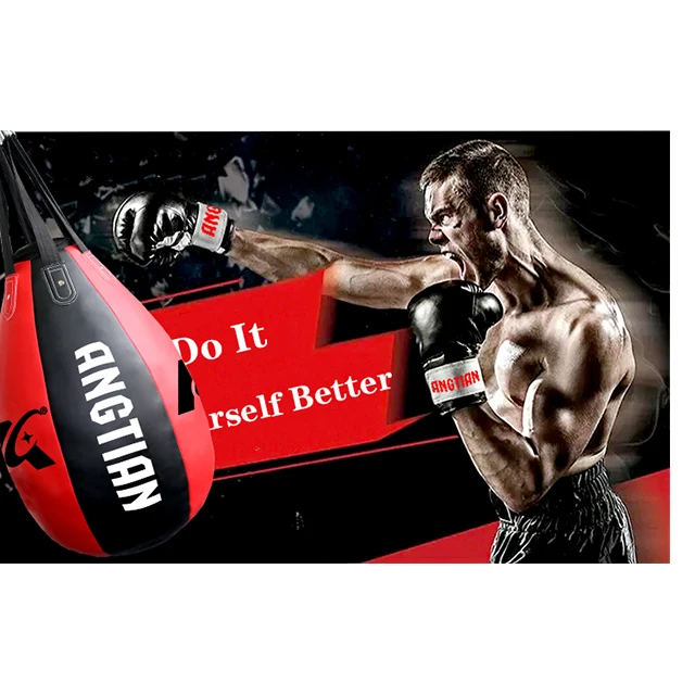 Angtian-sports Factory price wholesale wholesale martial arts supplies tear drop bags muay thai